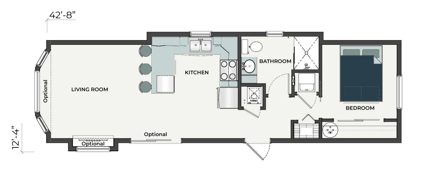Albas floor plan, Kyllo Homes