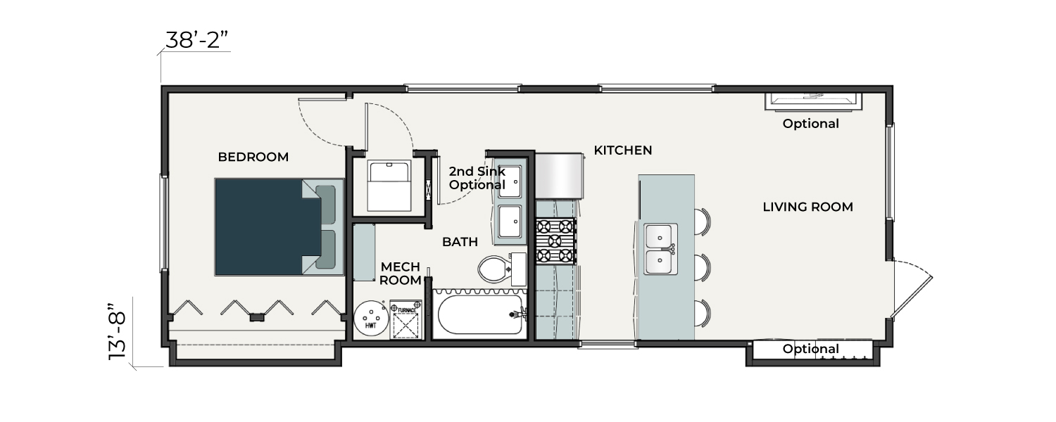 Paradise floor plan, Kyllo Homes