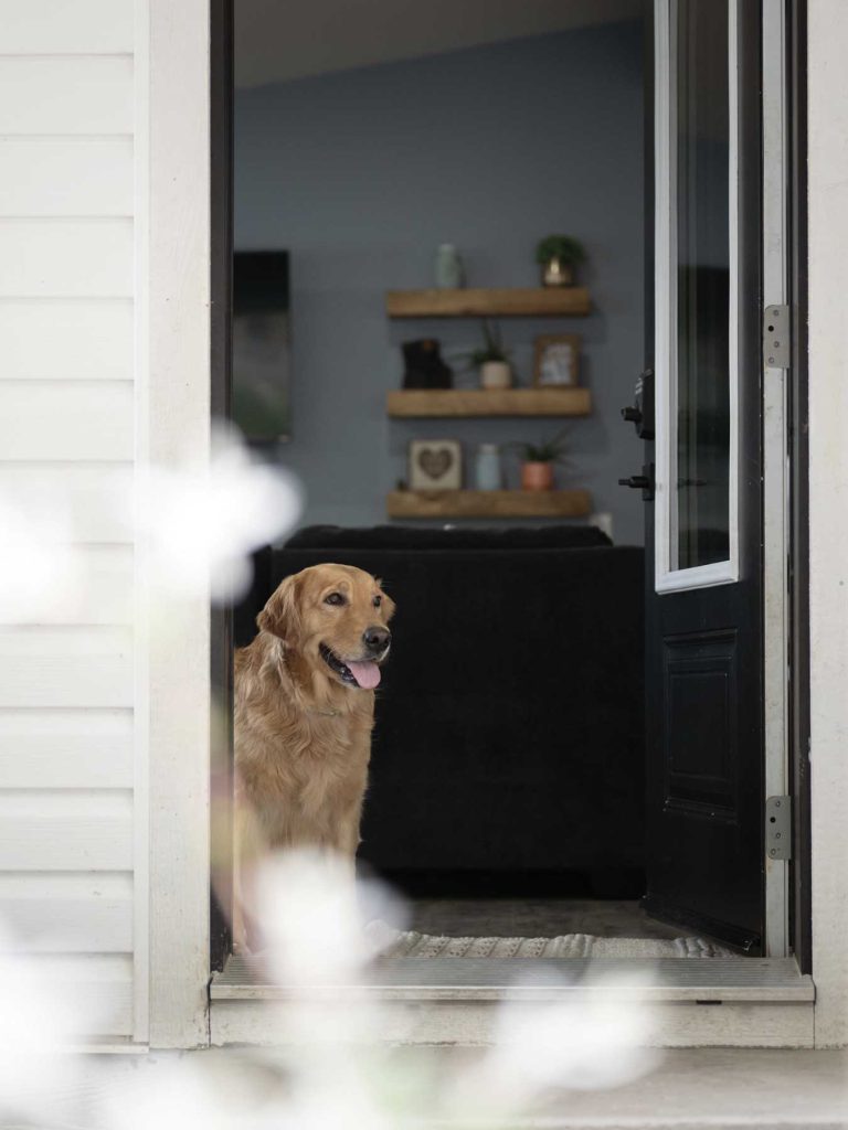 Kyllo Homes modular home exterior door