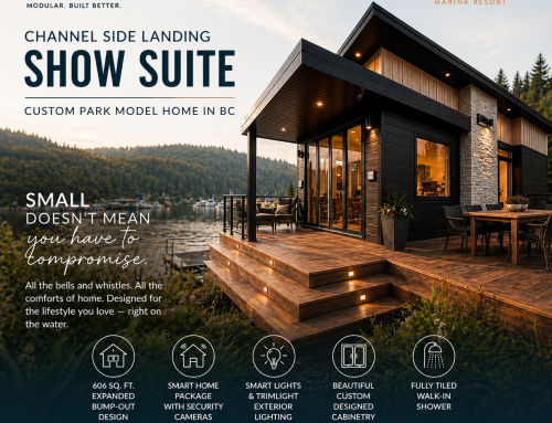 Channel Side Landing Show Suite: The Story Behind a Custom Park Model Home in BC