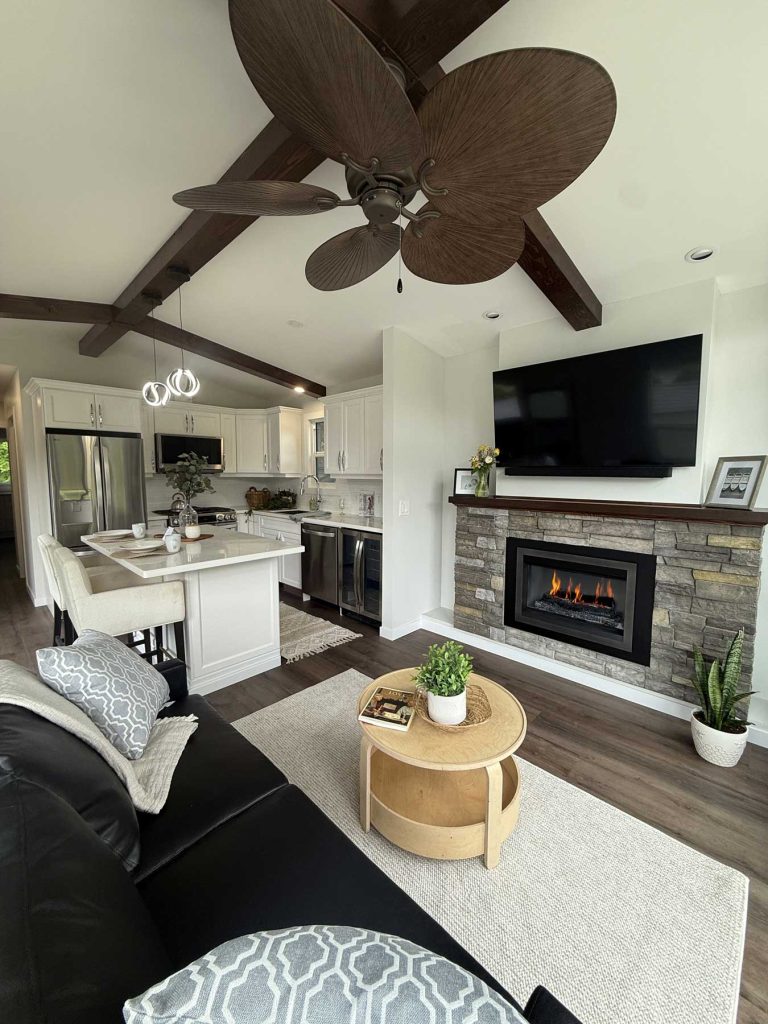 Kyllo Homes park model living room web